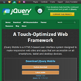 jQuery Mobile ダウンロードサイト